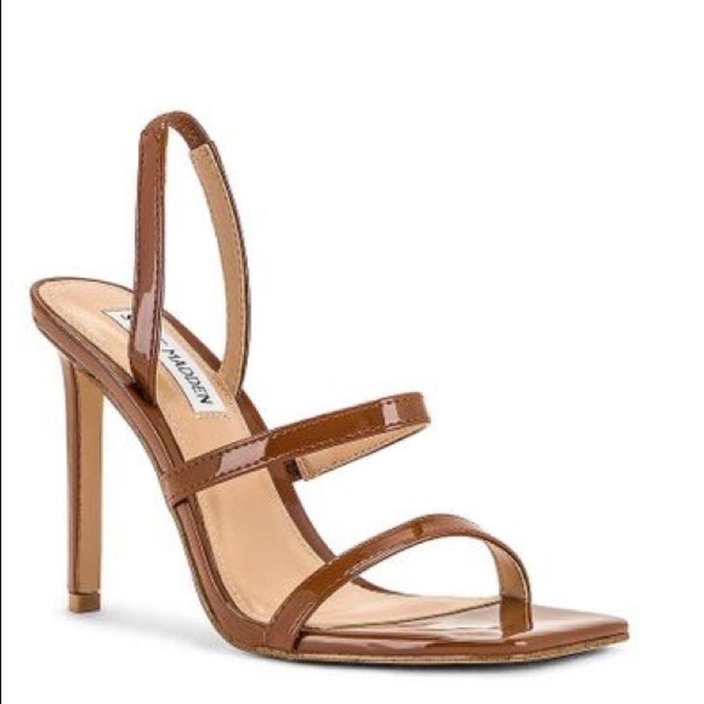 Steve Madden Women's Brown Gracey Heel Sandal Size 7M